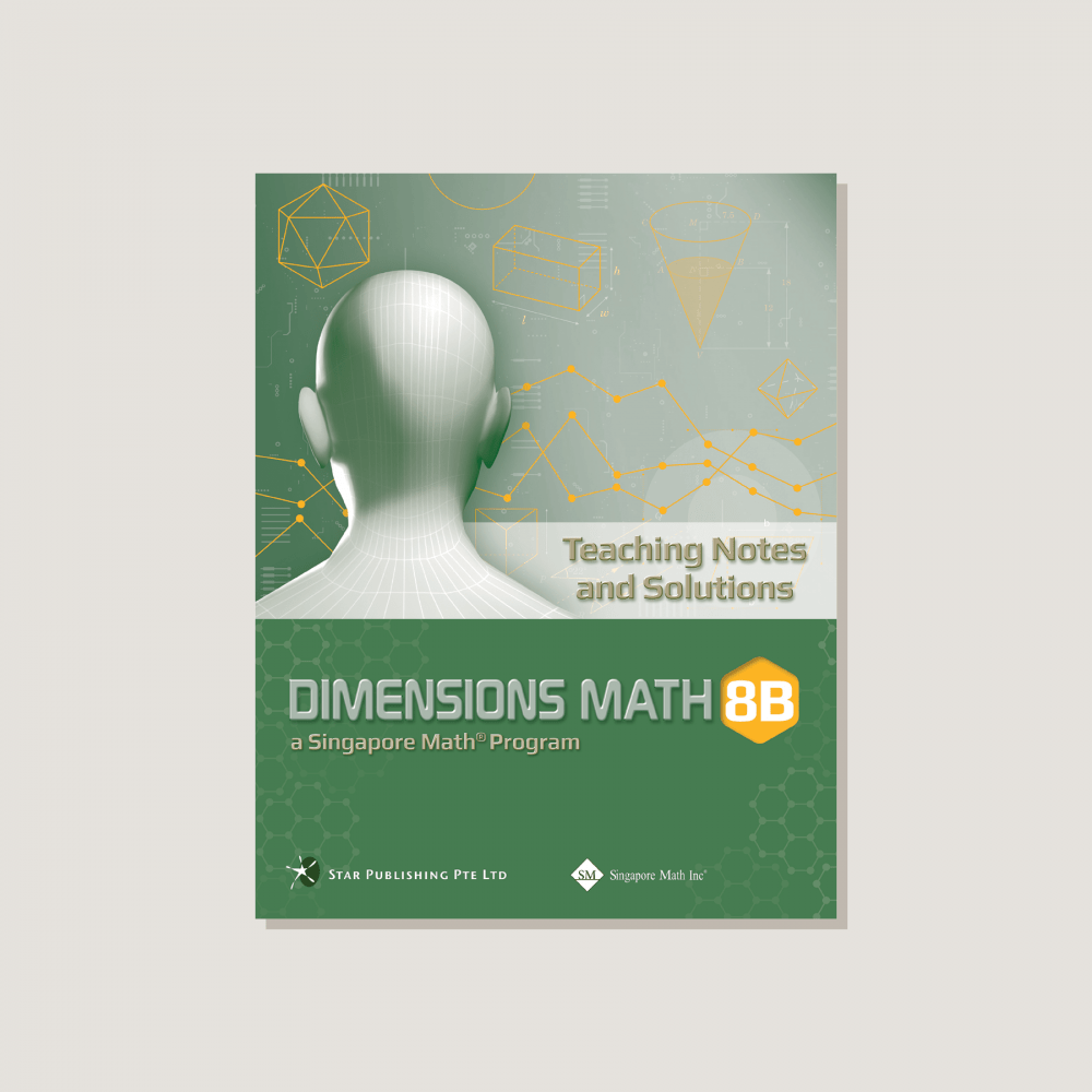 Dimension Math - Teaching Notes and Solutions 8B