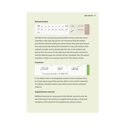 Complete Qaidah (Madinah Script) - Safar Learn to Read Series