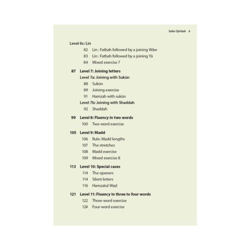 Complete Qaidah (Madinah Script) - Safar Learn to Read Series