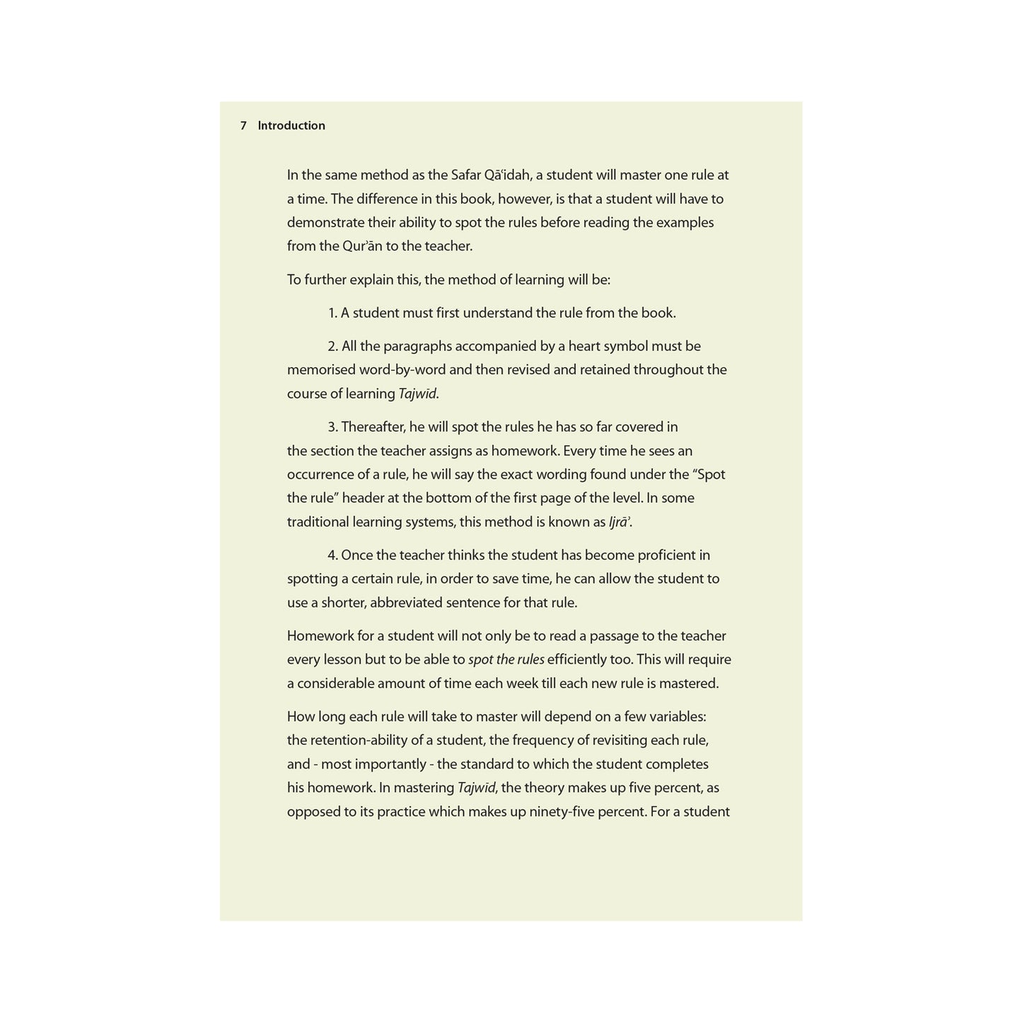 Rules of Tajwid (Madinah Script) - Safar Learn to Read Series