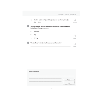 Safar Islamic Studies Workbook - Level 2