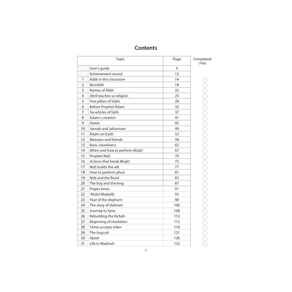 Safar Islamic Studies Workbook - Level 2