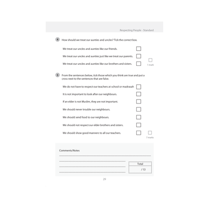 Safar Islamic Studies Workbook - Level 3