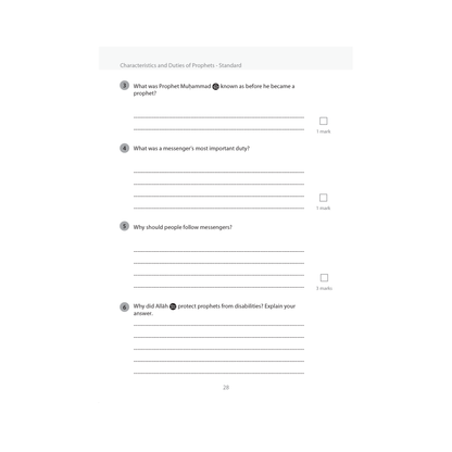 Safar Islamic Studies Workbook - Level 4