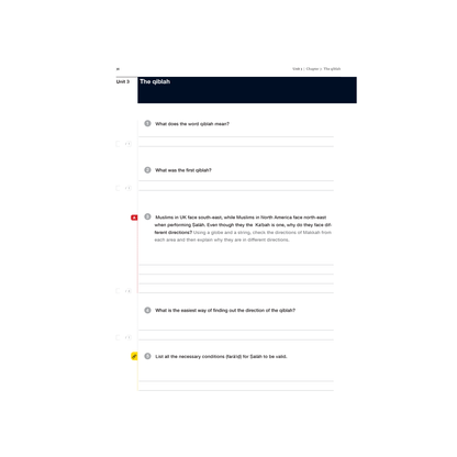 Safar Islamic Studies Workbook - Level 7