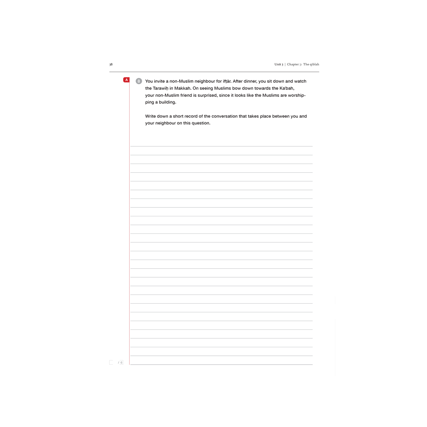 Safar Islamic Studies Workbook - Level 7