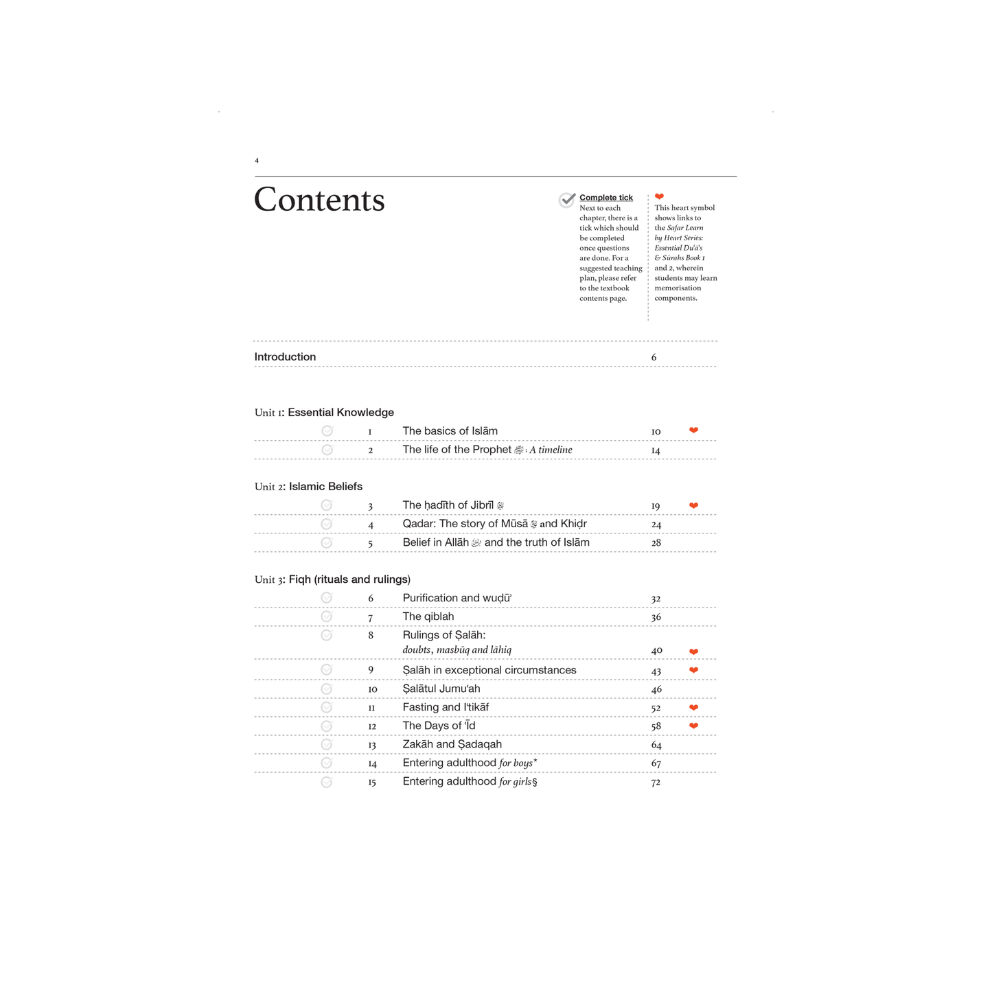 Safar Islamic Studies Workbook - Level 7
