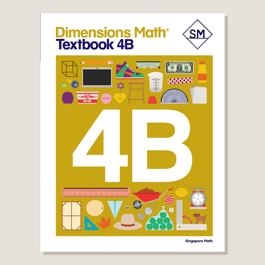 Dimension Math - Textbook 4B