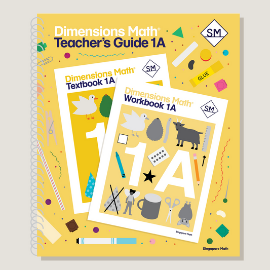 Dimension Math - Teacher's Guide 1A