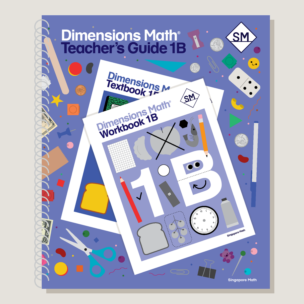 Dimension Math - Teacher's Guide 1B