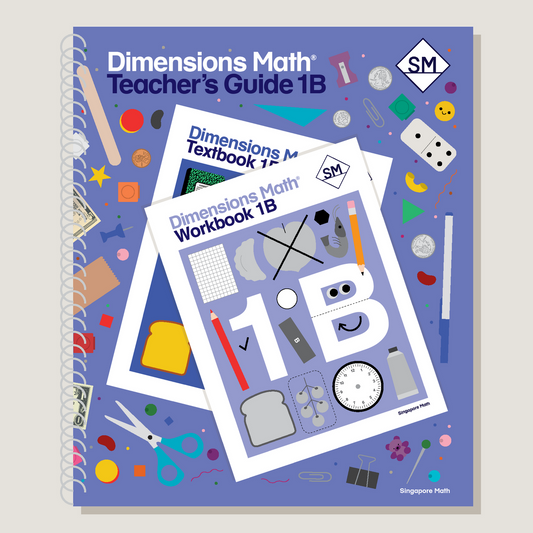 Dimension Math - Teacher's Guide 1B