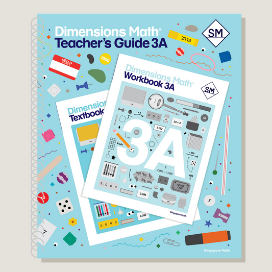 Dimension Math - Teacher's Guide 3A