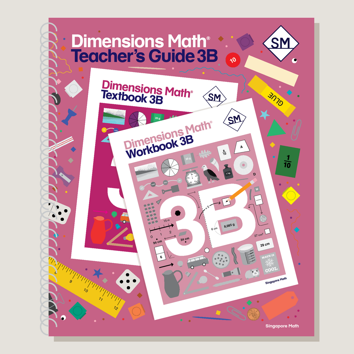 Dimension Math - Teacher's Guide 3B