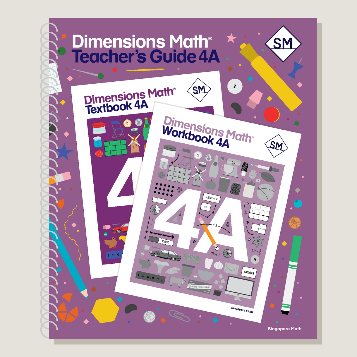 Dimension Math - Teacher's Guide 4A