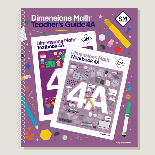 Dimension Math - Teacher's Guide 4A