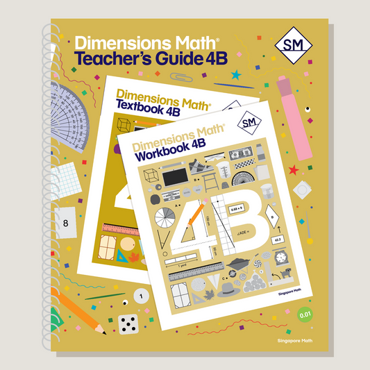 Dimension Math - Teacher's Guide 4B