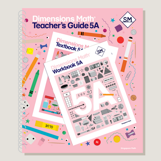 Dimension Math - Teacher's Guide 5A