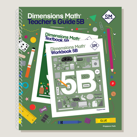 Dimension Math - Teacher's Guide 5B