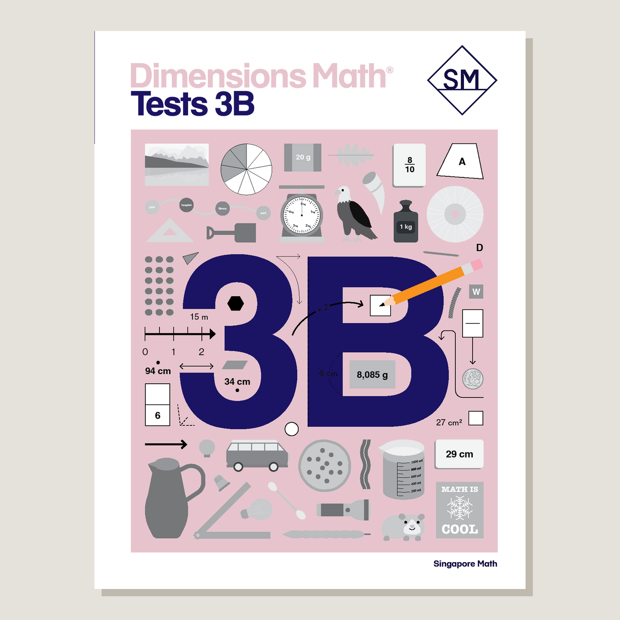 Dimension Math - Tests 3B