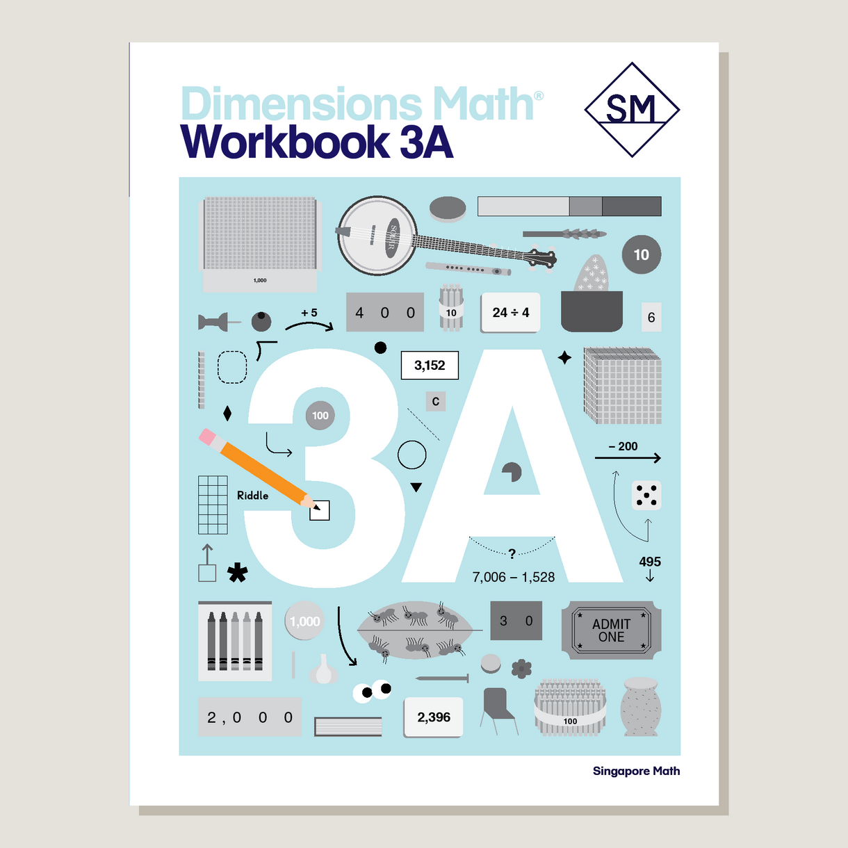 Dimension Math - Workbook 3A