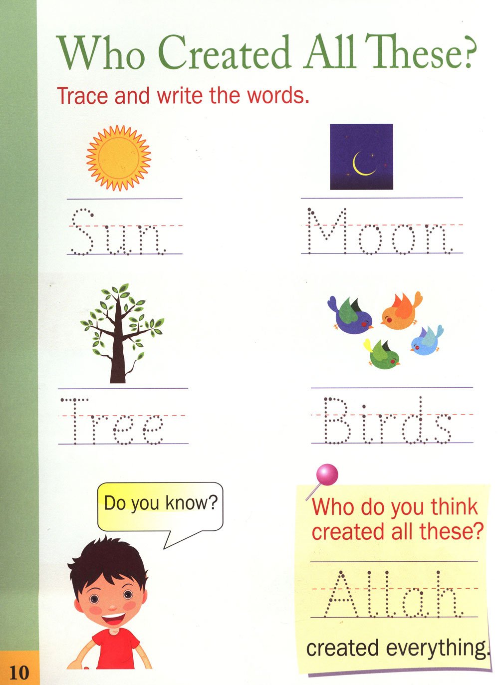 Weekend Learning Islamic Studies - Level Kindergarten - Al Barakah Books - Page 10