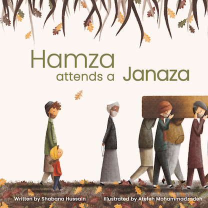 Hamza attends a Janaza