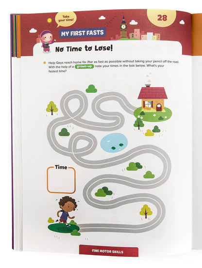 Ramadan Activity Book for Little Kids (5+)