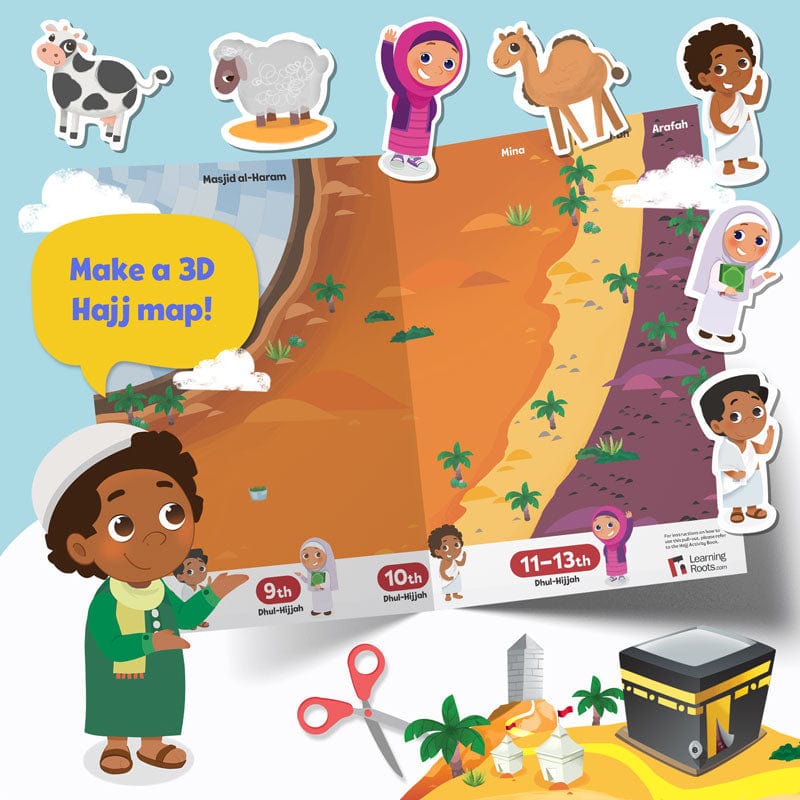 Hajj and Umrah Activity Book for Big Kids (8+)