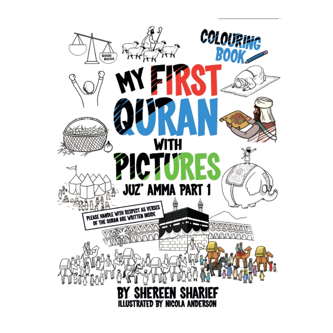 My First Quran with Pictures - Juz Amma Part 1 - Coloring Book