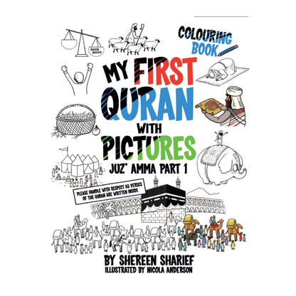 My First Quran with Pictures - Juz Amma Part 1 - Coloring Book