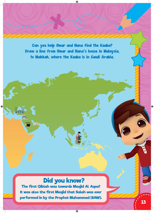 Omar and Hana - Ramadan Activity Book