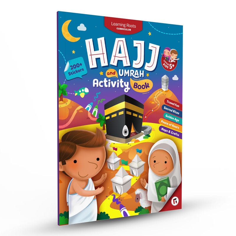 Hajj and Umrah Activity Book for Little Kids (5+)