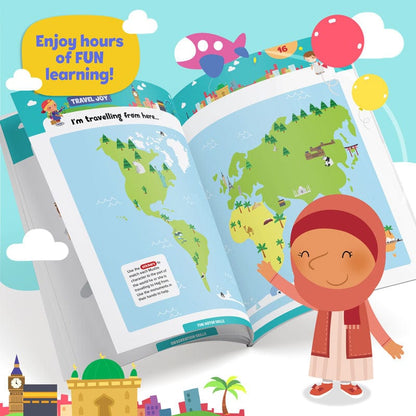 Hajj and Umrah Activity Book for Little Kids (5+)