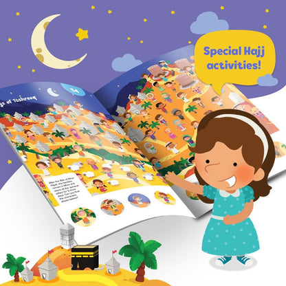 Hajj and Umrah Activity Book for Little Kids (5+)