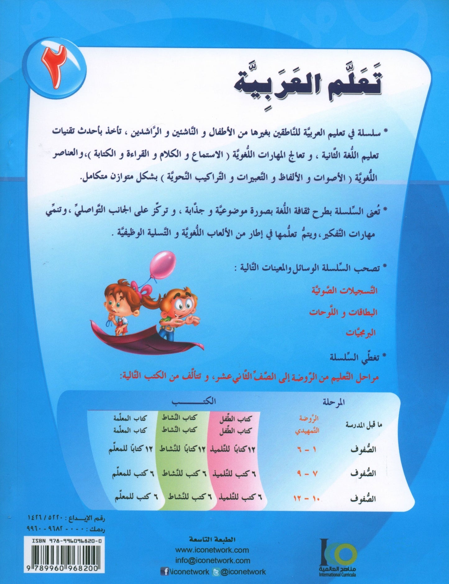 ICO Learn Arabic - Textbook - Level  2 Part 1 - تعلم العربية