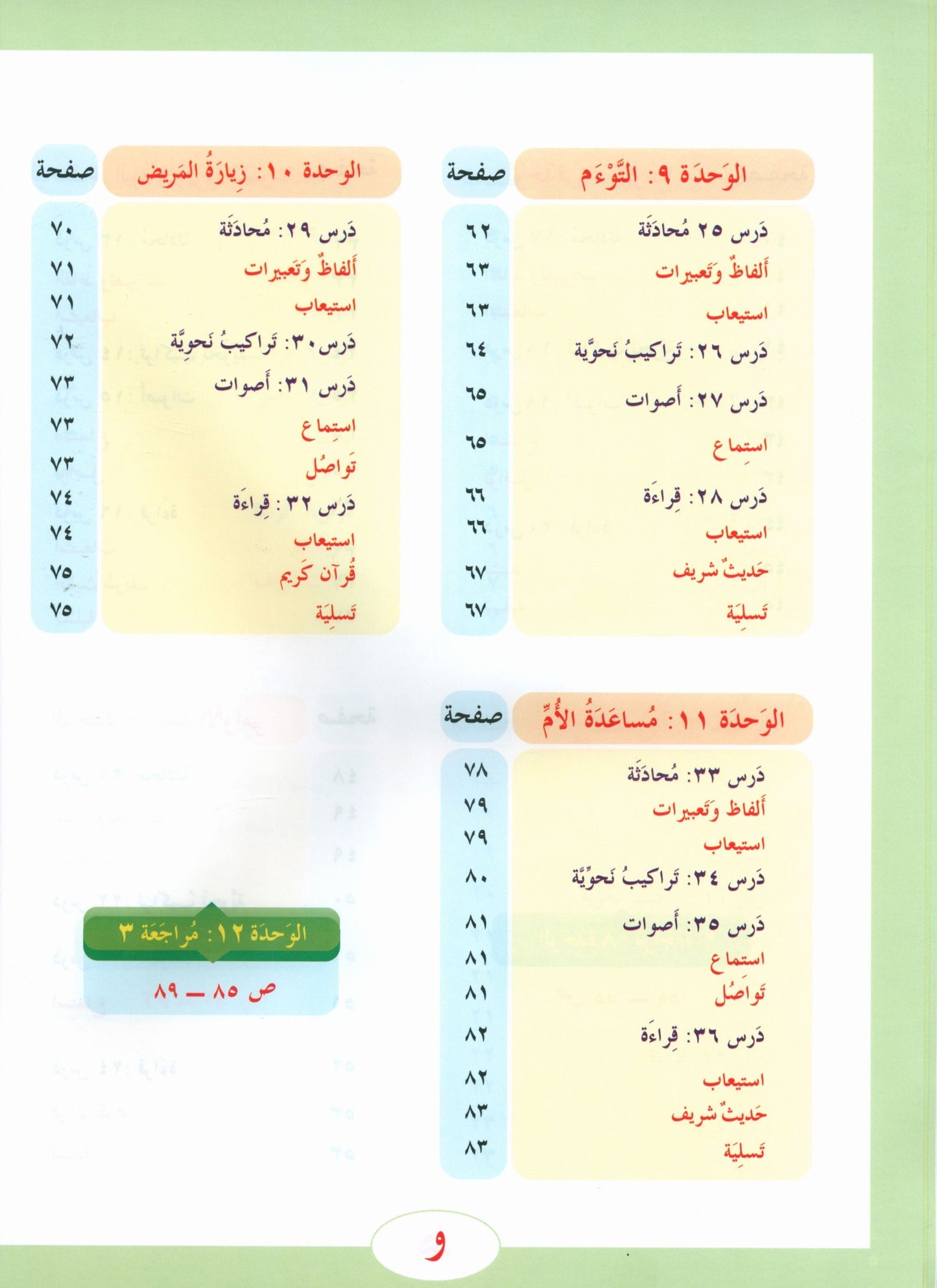 ICO Learn Arabic - Textbook - Level 3 Part 1 - تعلم العربية