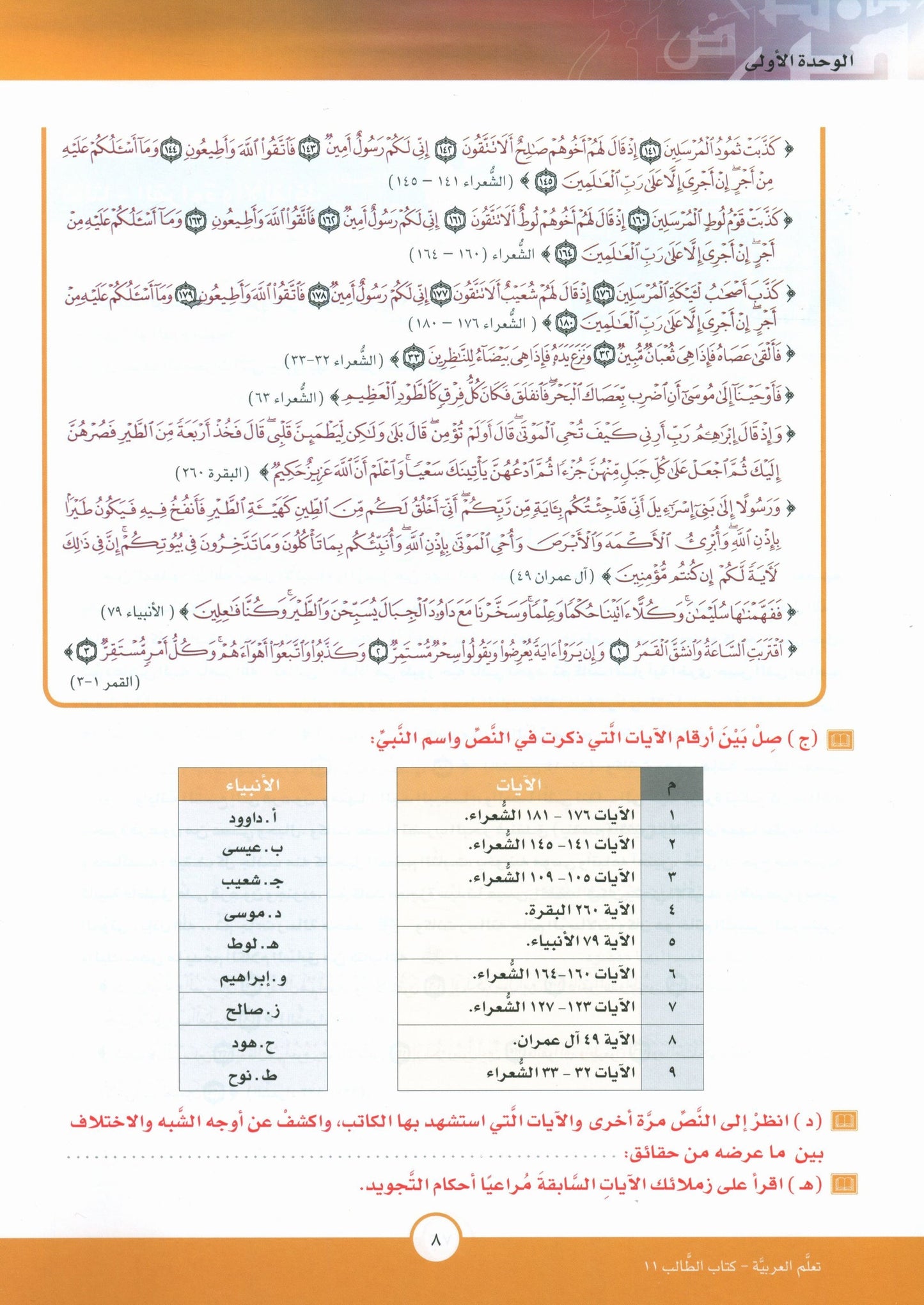 ICO Learn Arabic - Textbook - Level 11 Part 1 - تعلم العربية