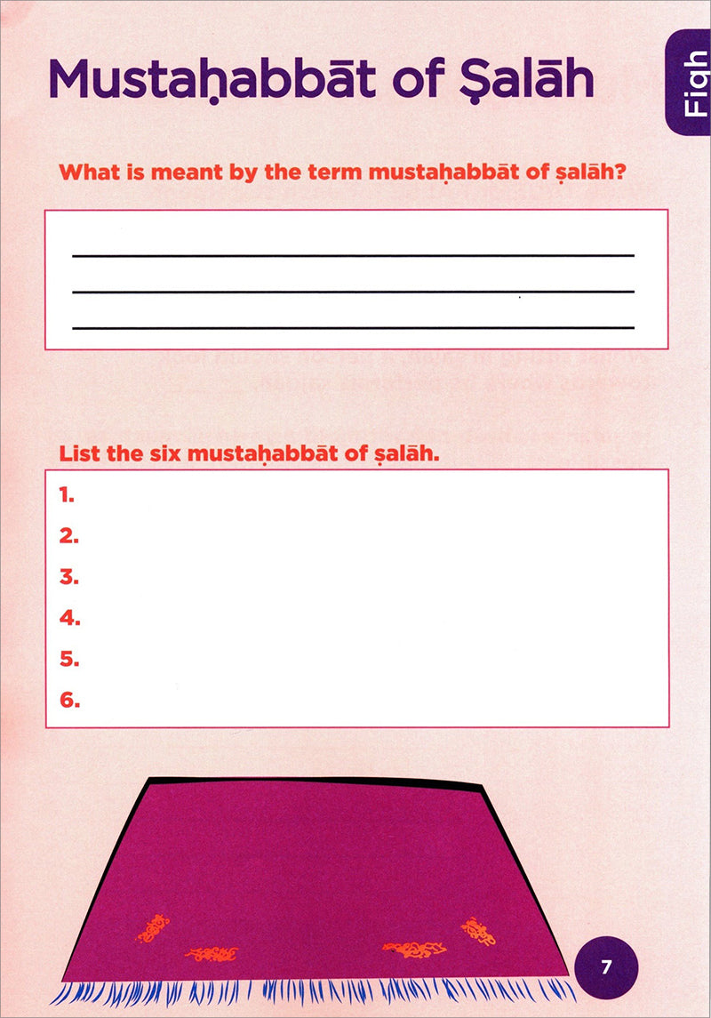 An Nasihah Islamic Curriculum - Workbook 7