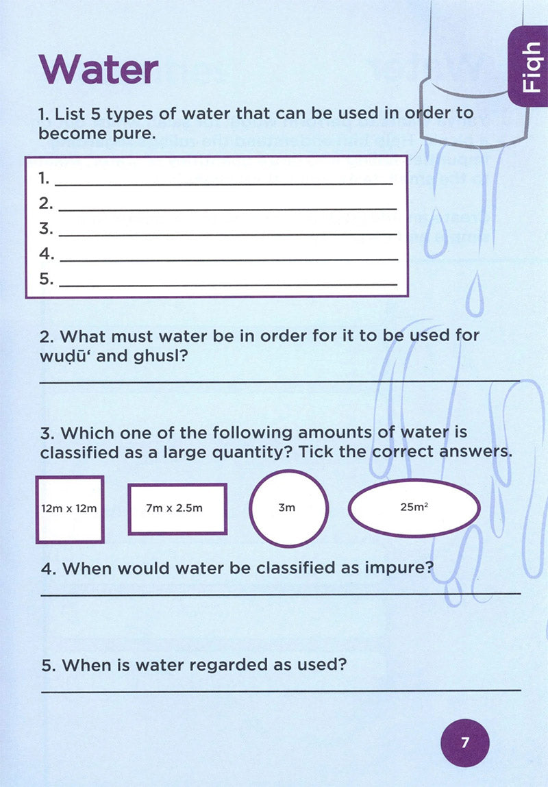 An Nasihah Islamic Curriculum - Workbook 6 Boys