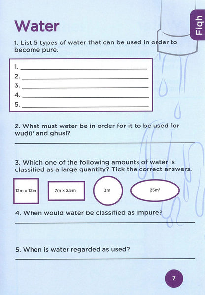 An Nasihah Islamic Curriculum - Workbook 6 Boys