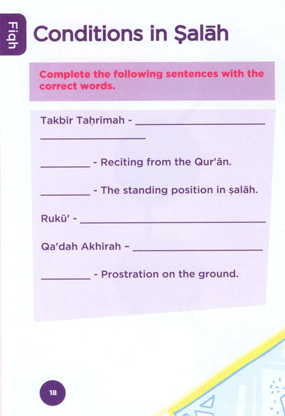 An Nasihah Islamic Curriculum - Workbook 3