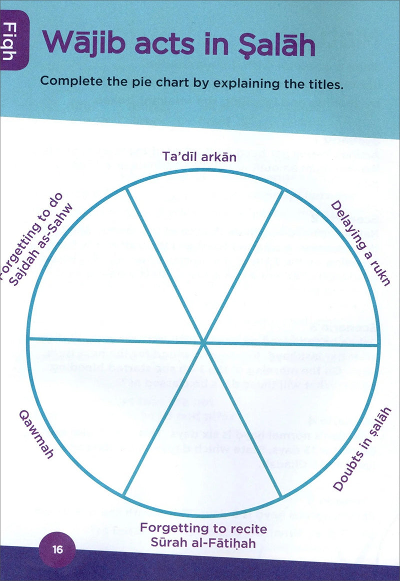 An Nasihah Islamic Curriculum - Workbook 6 Girls