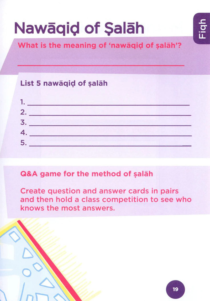 An Nasihah Islamic Curriculum - Workbook 3