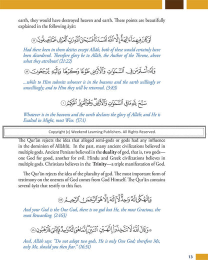 Weekend Learning Islamic Studies - Level 5