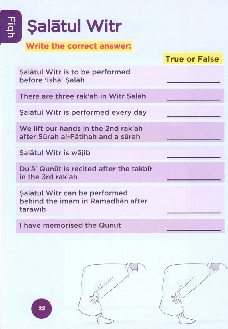 An Nasihah Islamic Curriculum - Workbook 3