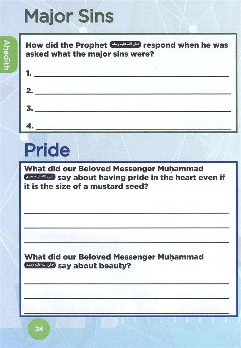 An Nasihah Islamic Curriculum - Workbook 6 Girls