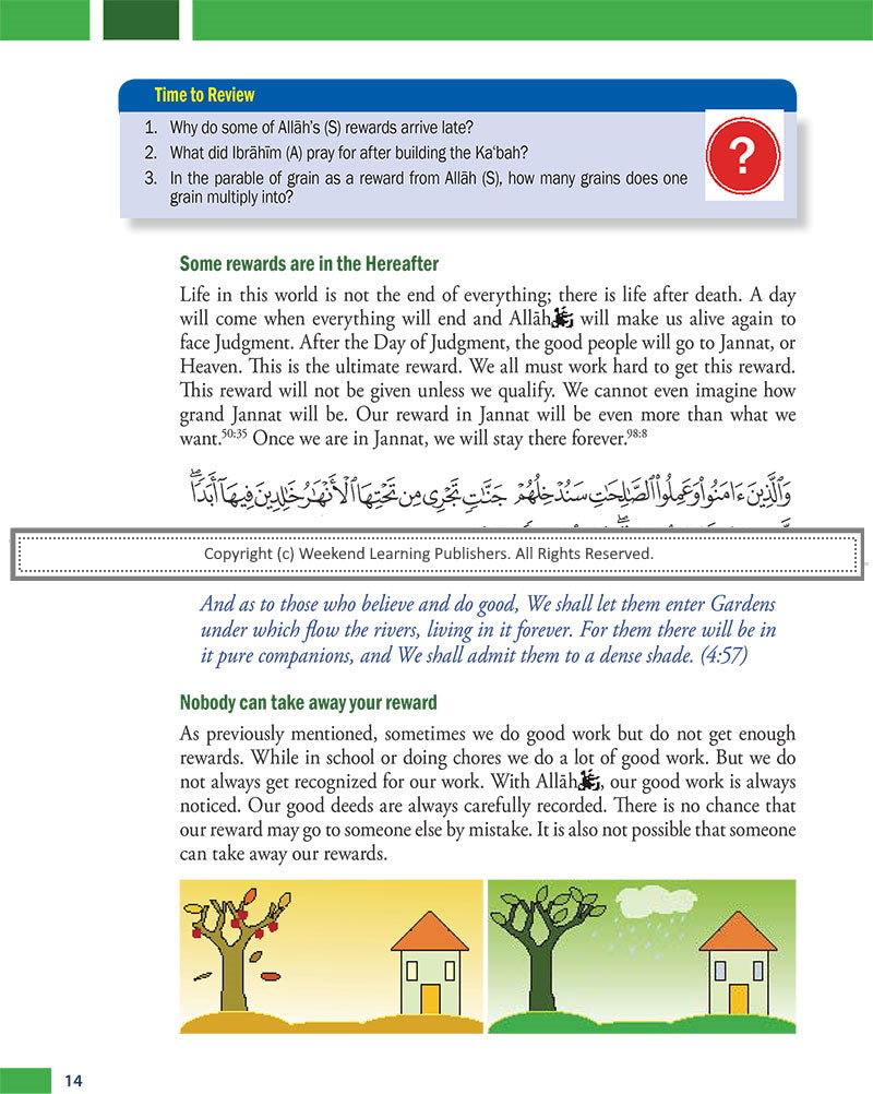 Weekend Learning Islamic Studies - Level 4