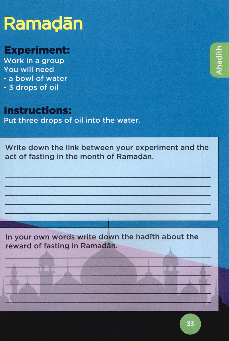 An Nasihah Islamic Curriculum - Workbook 6 Girls