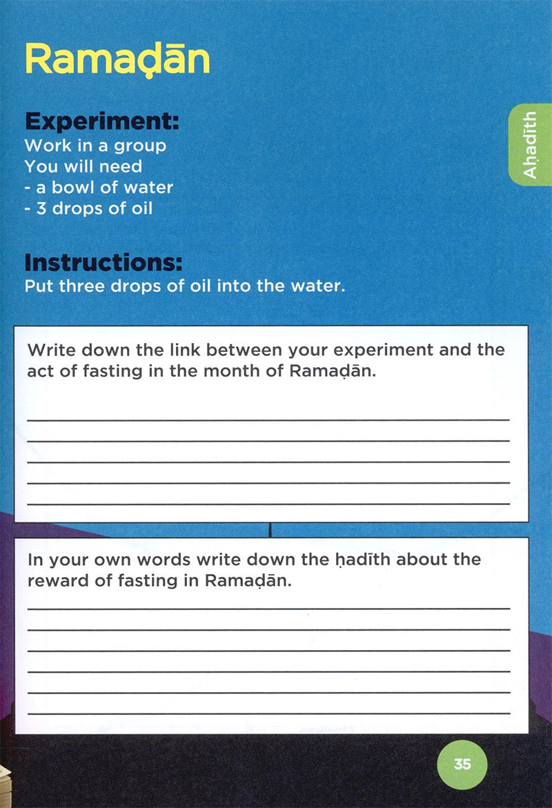 An Nasihah Islamic Curriculum - Workbook 6 Boys