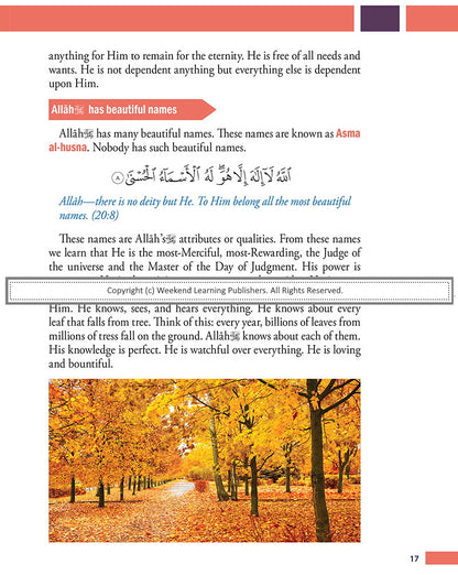 Weekend Learning Islamic Studies - Level 3